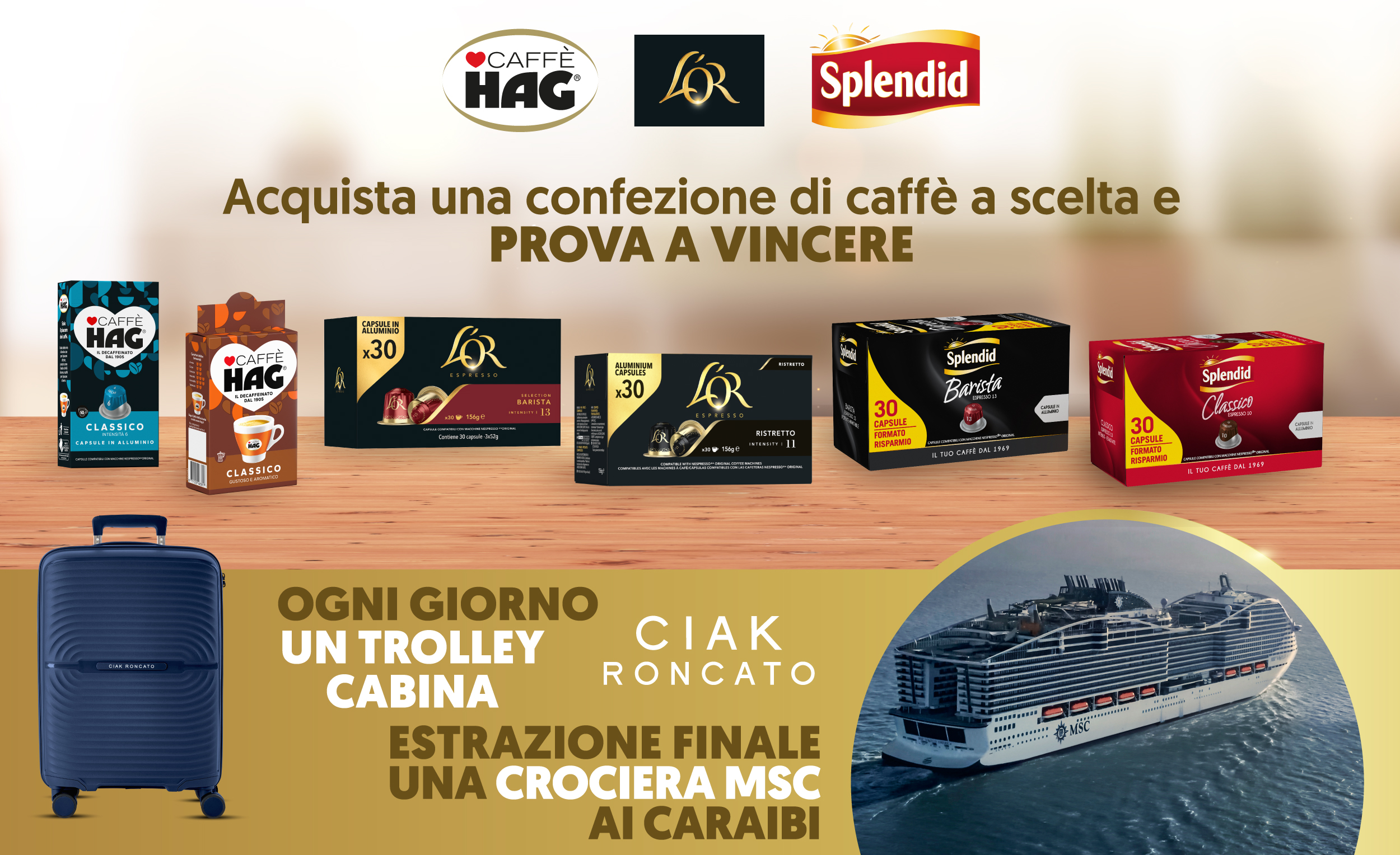 Concorso un caffè da sogno