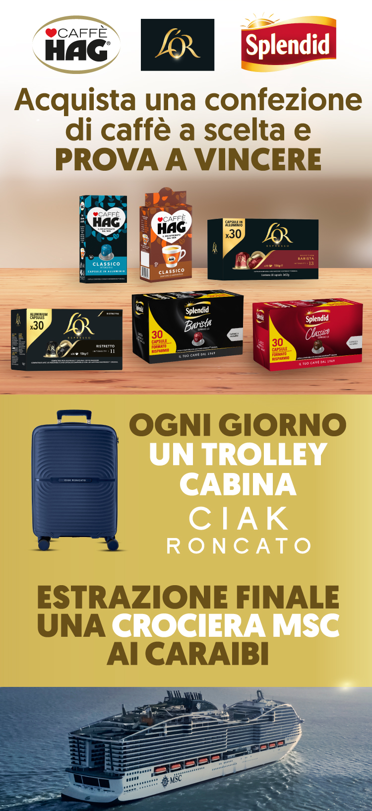 Concorso un caffè da sogno